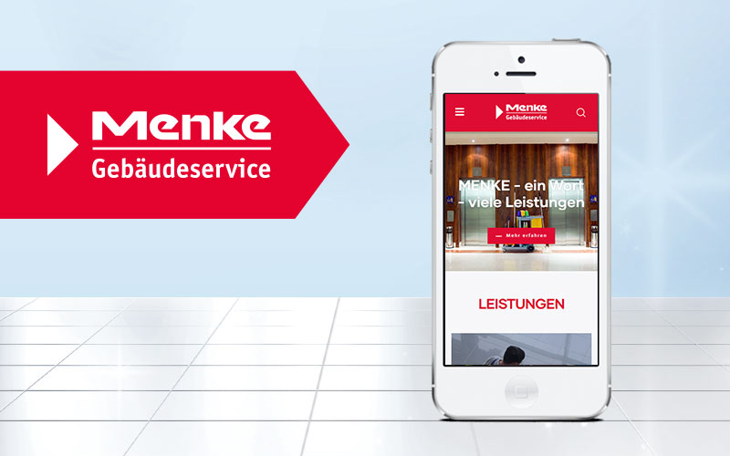 Menke Gebäudeservice setzt auf aktuellen Web-Auftritt