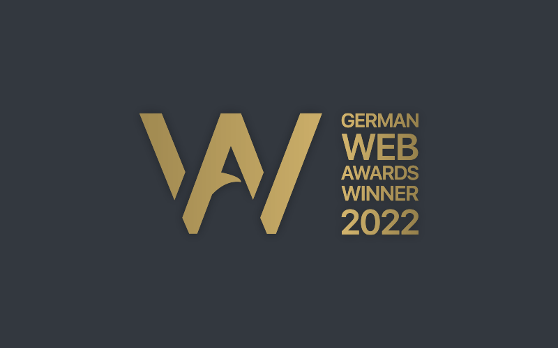 German Web Awards Winner 2022